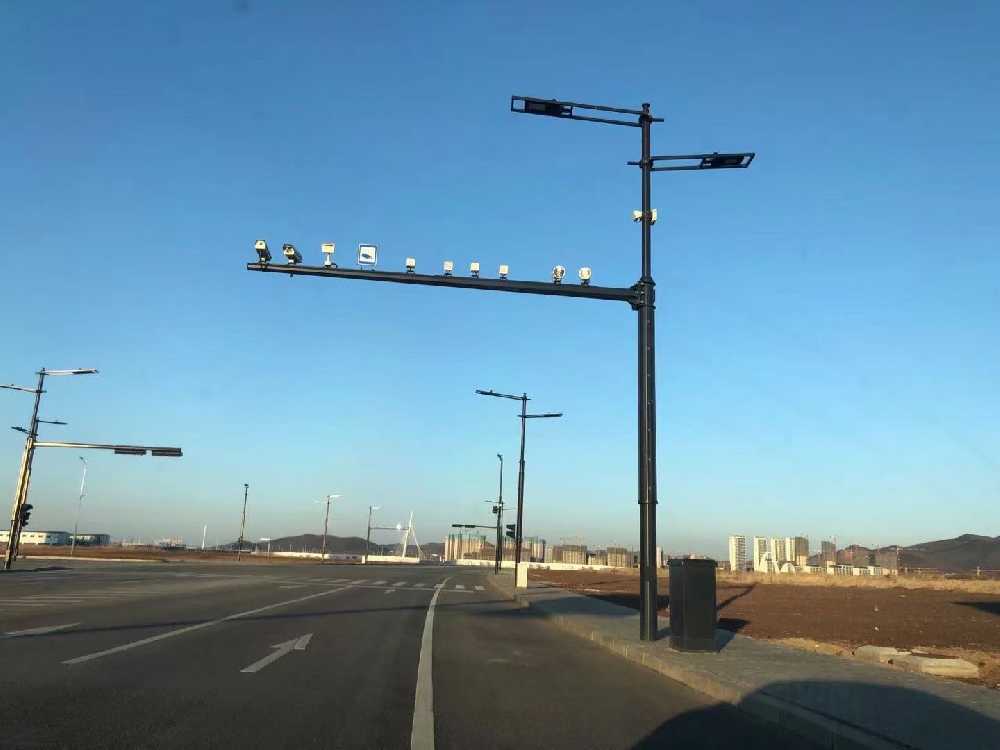 泰安市黑龙江佳木斯综合路灯杆项目